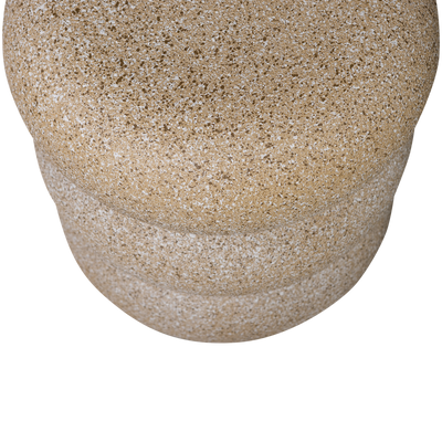 WOOOD Laurel Sidobord med Prickar Beige 2 st