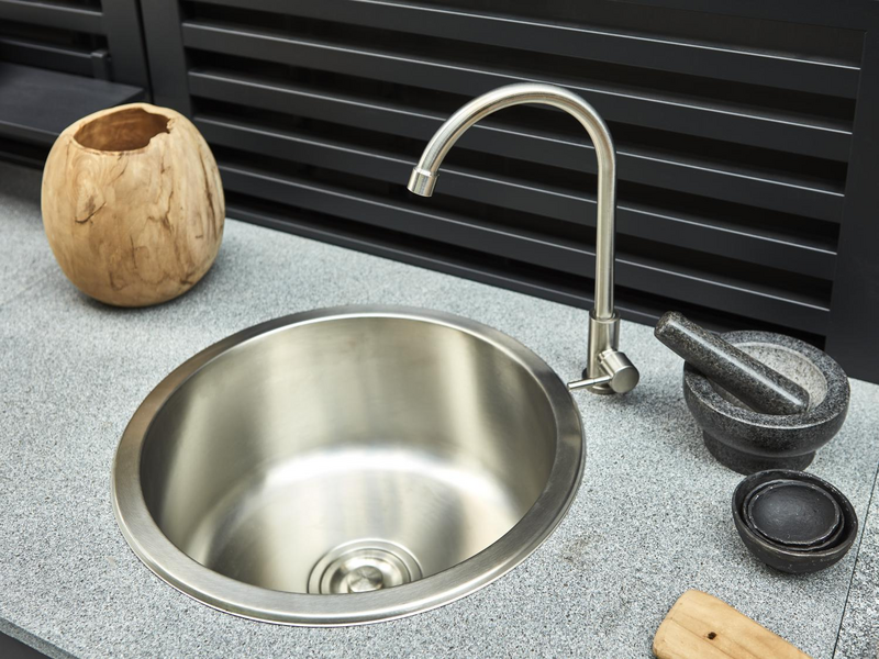 Brafab Bellac utekök avlastningsbord svart