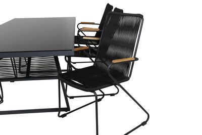 Venture Home Dallas, Bois Matgrupp Svart