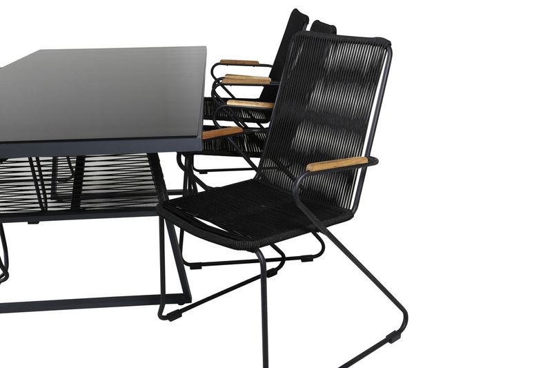 Venture Home Dallas, Bois Matgrupp Svart