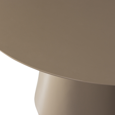 WOOOD Jorre Runt Matbord Ø120 cm MDF Militärbrun