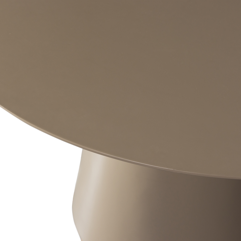 WOOOD Jorre Runt Matbord Ø120 cm MDF Militärbrun