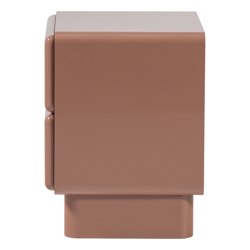 WOOOD Lustra Byrå/Nattduksbord i Högglans MDF