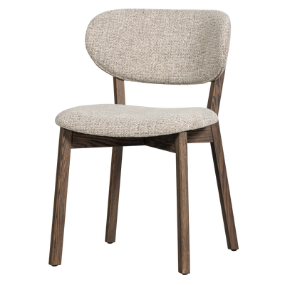 WOOOD Udar Matstol Mörkbrun med Träram 2 st