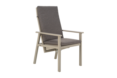Brafab Samvaro positionsstol med hög rygg Khaki / Soft Dawn