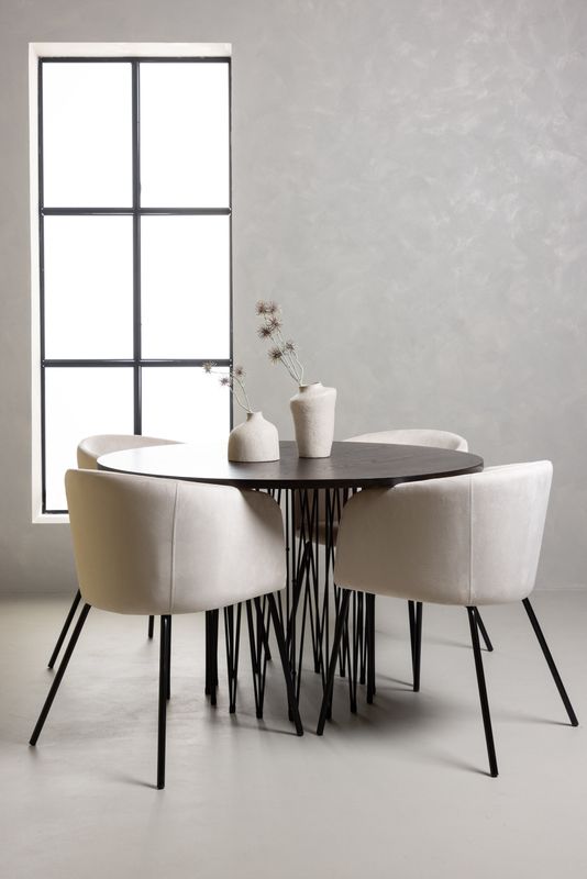 Venture Home Matgrupp Stone med stolarna Berit