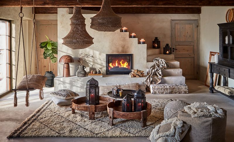 Affari of Sweden TREASURE Bord, Natur 80x26 cm