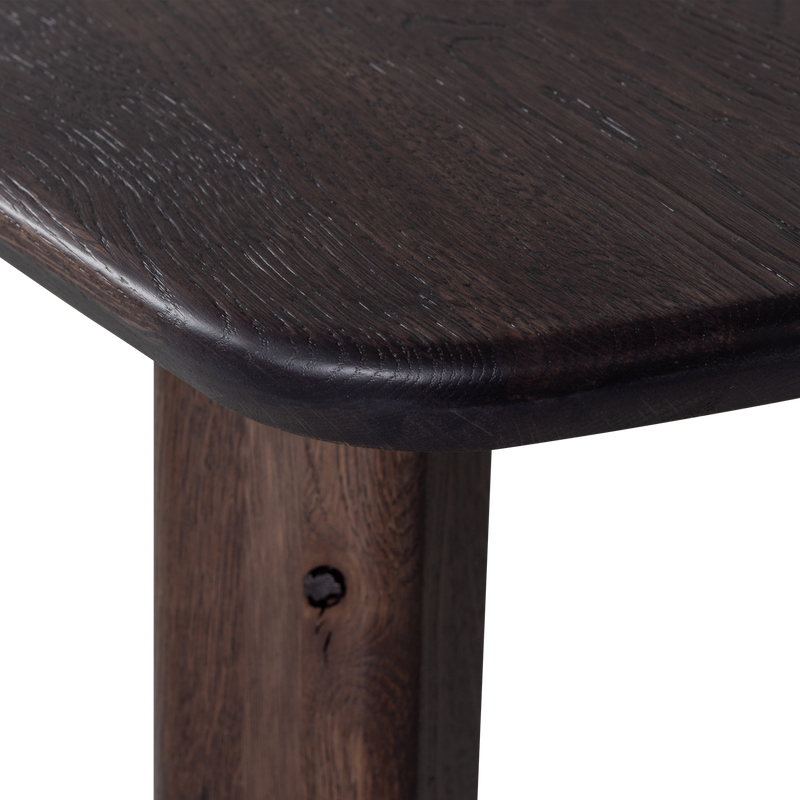 WOOOD Tablo Ovalt Matbord 180x100cm Mystikbrun