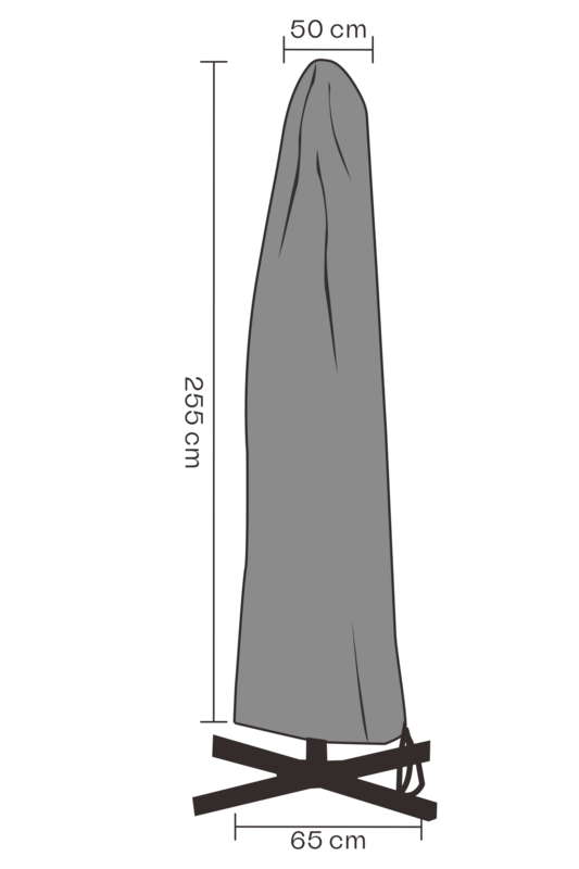 Brafab Parasollskydd 250x50/65 cm Waterproof