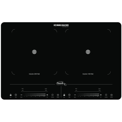 Rommelsbacher Kokplatta Dubbel  Induktion  CT 3420/IN  2000W  LED