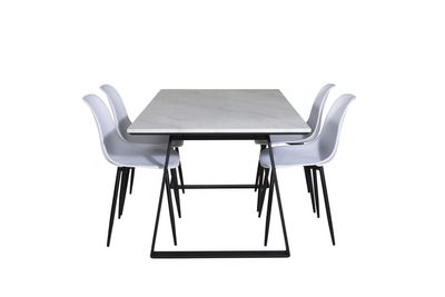 Venture Home Estelle Rektangulär Matgrupp