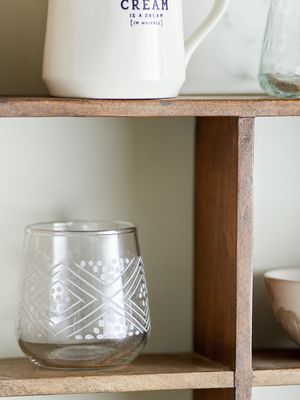 Creative Collection Kiyomi Dricksglas, Clear, Recycled Glas 320 ml 6-pack