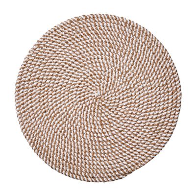 Affari of Sweden ELINA Tallriksunderlägg, Beige/elfenben 12-pack