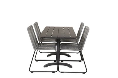 Venture Home Matgrupp Denver med stolarna Lindos