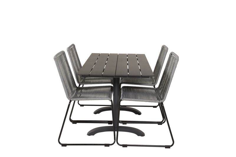 Venture Home Matgrupp Denver med stolarna Lindos