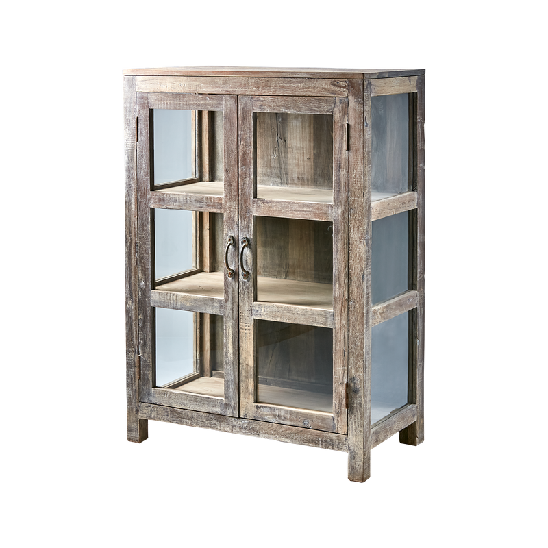 Affari of Sweden RIKO Vitrinskåp, Natur 84x46x120 cm