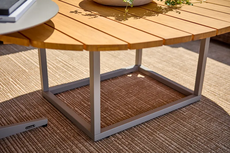 Brafab Olive Soffbord 80x110 cm Khaki/Bamboo