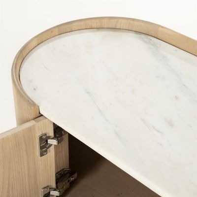 Eleonora TV-bänk Don 240 cm Brun