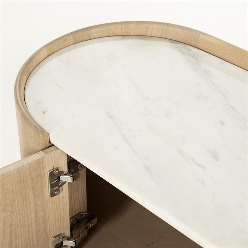 Eleonora TV-bänk Don 240 cm Brun