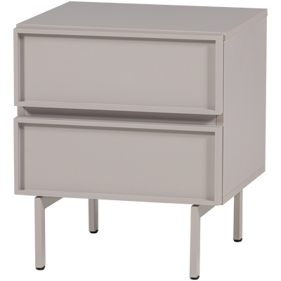 WOOOD Tours Nattduksbord med 2 Lådor i Sand