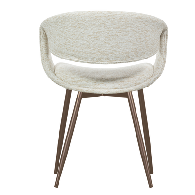 WOOOD Yossi Matstol Natur med Kopparben 2 st