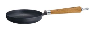 Ronneby Bruk, Maestro Stekpanna Gjutjärn 20 cm Rund Kant & Ek Handtag