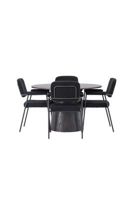 Venture Home Matgrupp Lanzo med stolarna Yesterday