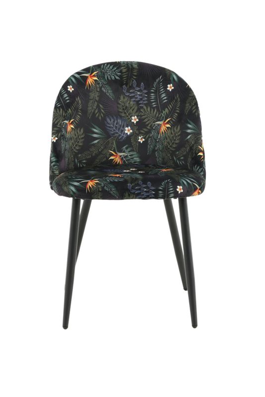 Venture Home Velvet Matstol 2-pack