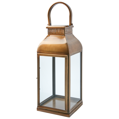 Affari of Sweden CLINTON Lykta L, Mässingsfärgad