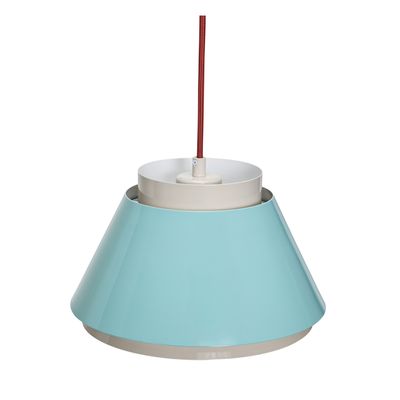 Hübsch Remi Taklampa Blå/Beige