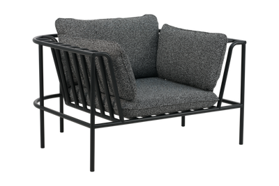 Brafab Collier Fåtölj Svart / Teddy Black