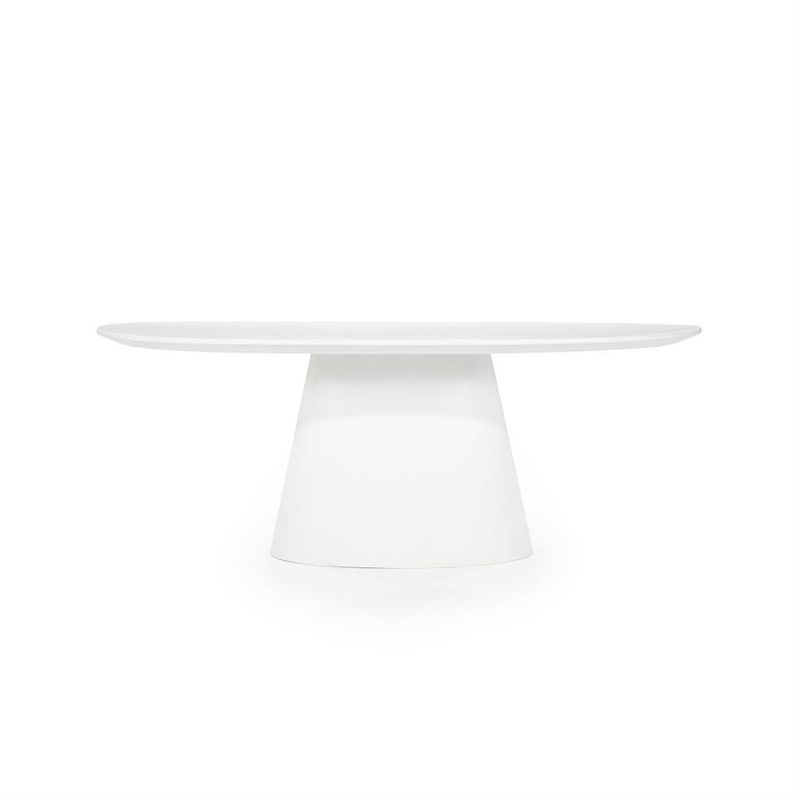 Eleonora Matbord Elin Oval 200 cm Vit