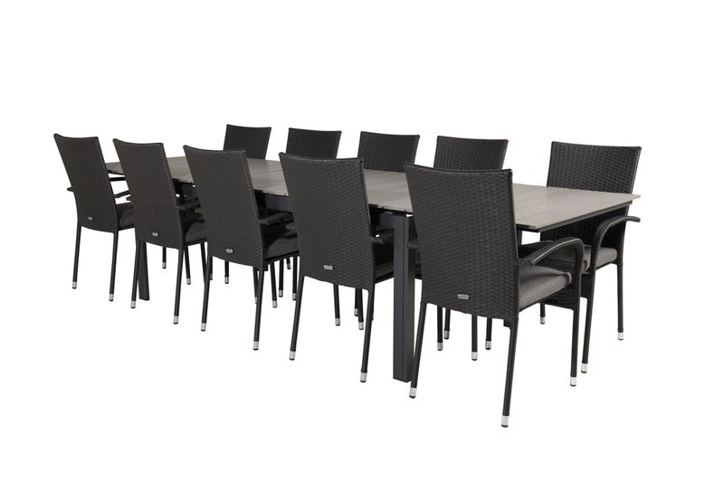 Venture Home Levels, Anna Matgrupp Svart Mörkgrå