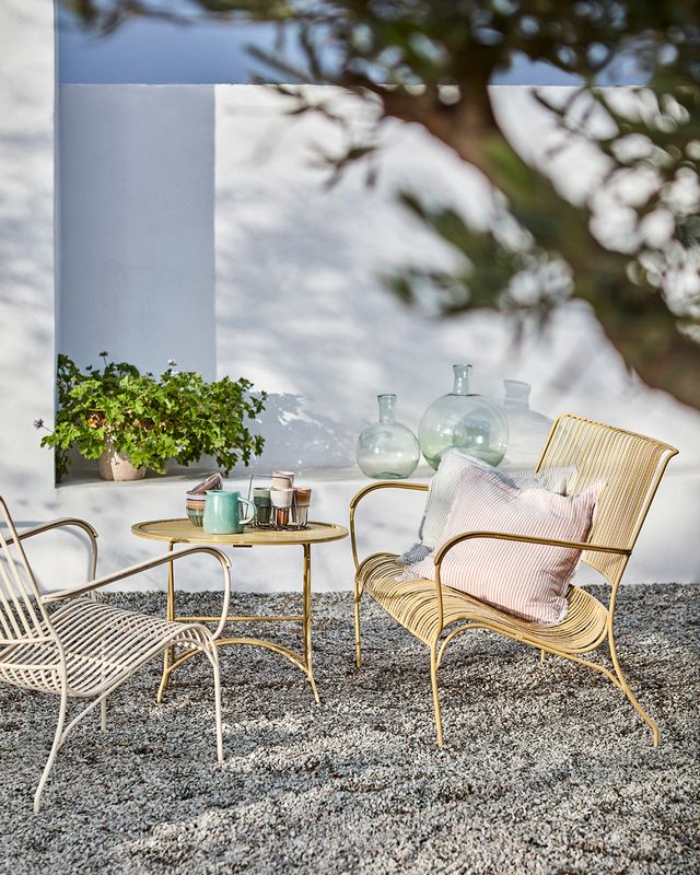 Affari of Sweden VISBY Soffa, Gul 118x46x77 cm