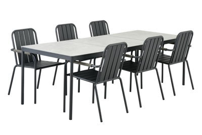 Brafab Nox bordsstativ 90x237 cm antracit