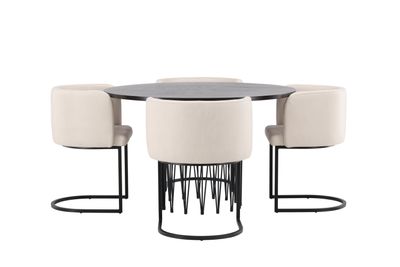 Venture Home Matgrupp Stone med stolarna Simrishamn