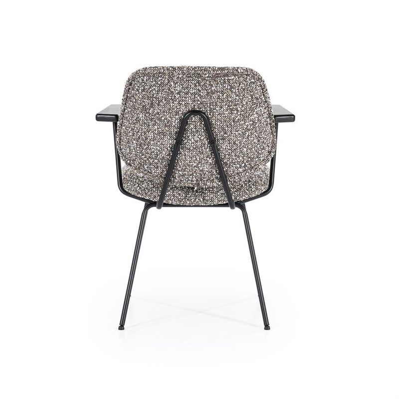 Eleonora Stol Jon med Armstöd - Taupe Maywood Mullvad