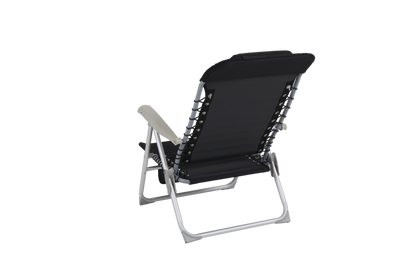 Brafab Ulrika Strandstol Silver/Svart
