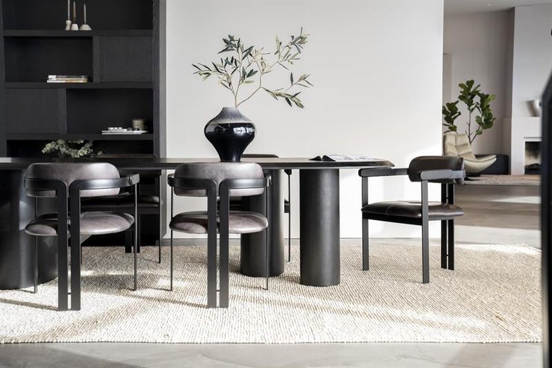 Eleonora Matbord Walter - 300x120 cm Svart