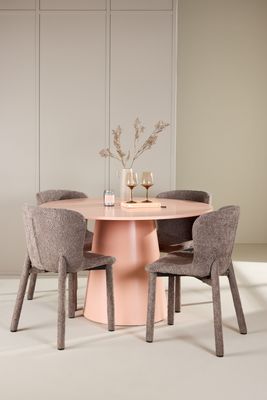 Venture Home Matbord Lanzo med Astoria Stol