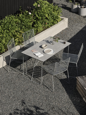 Brafab Laminat Bordsskiva 70x125 cm Beige/Terrazzo