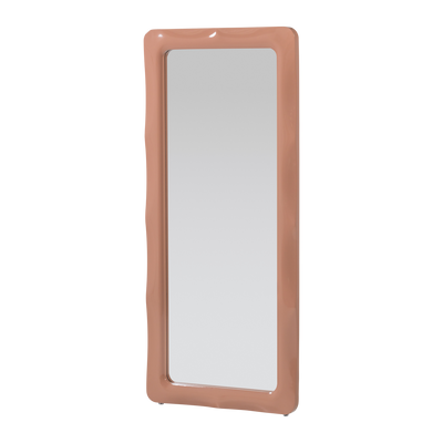 WOOOD Norea Spegel 180x80 cm Trä Högblank Rosa