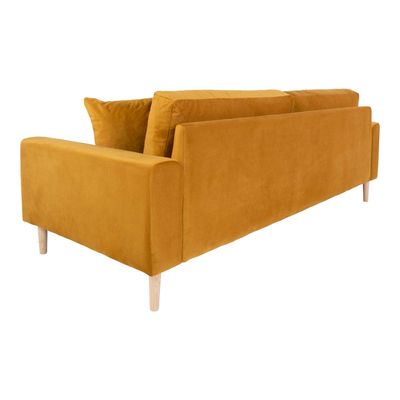 House Nordic Lido 3-sits soffa Senapsgul