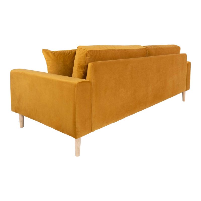 House Nordic Lido 3-sits soffa Senapsgul
