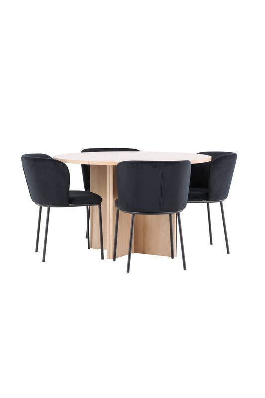 Venture Home Matbord Strada med Edina Stol