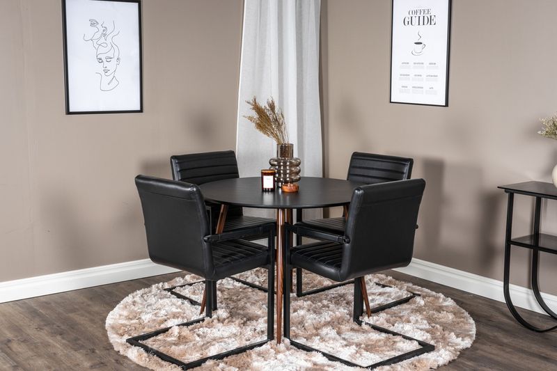 Venture Home Logger, Vault Rektangulär Matgrupp