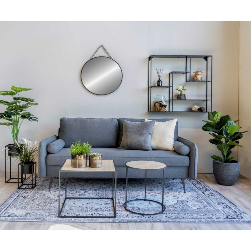 House Nordic Trapani Spegel Svart 60 cm