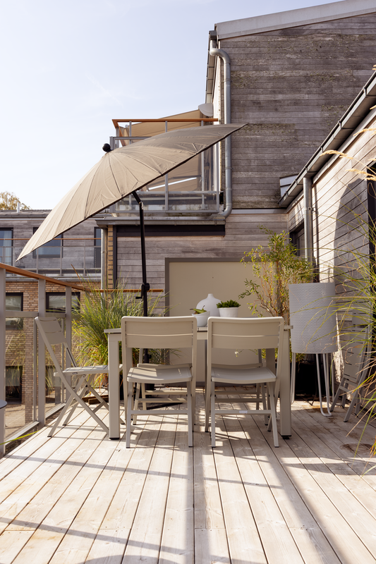 Brafab Lomma matbord 80x132-192 cm Light grey