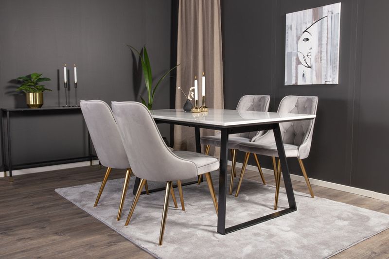 Venture Home Estelle Rektangulär Matgrupp