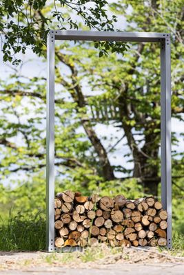 Venture Home Mombasa Vedstaplare i Silver